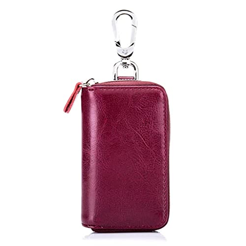 Porte-clè boîte de rangement en textile robuste et finitions zippées