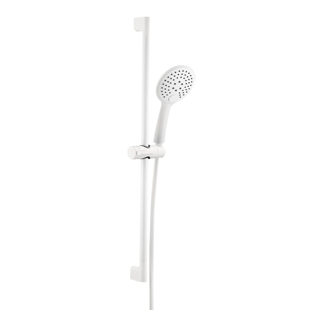 Essebagno Luisa Barra de ducha 3 piezas blanca