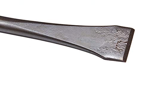 Image of Mayhew Tools 31976HT Pneumatic Scraper, 1-1 /8 inch x 8 inch Hang Tag, Black Oxide Finish