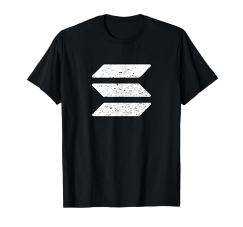 Solana Crypto Solana Criptomoeda T-shirt, Preto, S