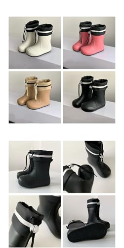 2024 New Children's Rain Boots Unisex Medium And Large Children's Summer Rain Boots Students' Outdoor Non-Slip Waterproof Shoes2