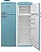 ATLANTIC - Frigorifero Atlantic ATBM346BL Stat. Azzurro Retro Calsse F