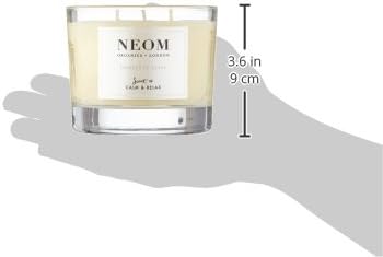 NEOM- Complete Bliss Scented Candle, 3 Wick | Blush Rose, Lime & Black Pepper | Essential Oil Aromatherapy Candle | Scent to De-Stress - Image 3