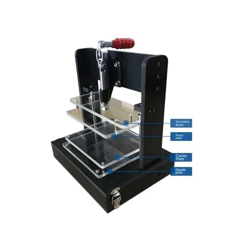 Accesorio de prueba PCB de 4 placas universal para placas de circuito de hasta 180 x 160 mm, diseño de abrazadera rápida para pruebas y configuración fiables