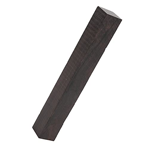 Madera Exótica, Madera de ébano Negro Natural, de Cuchillo Original, Mangos de Escalas, Cuchillos de Losas de Madera, Herramientas de Material de Bricolaje Personalizadas para(150 * 20 * 20 mm)