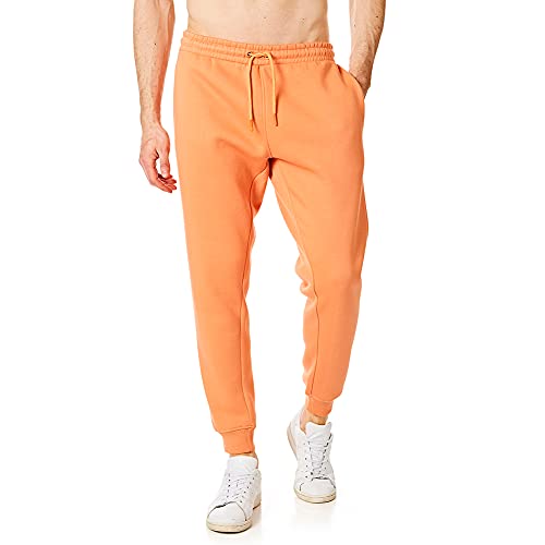 RIPT Essentials RCPNT764 Calças de fato de treino macias para homem, Laranja, S