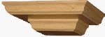 Corp 6700089 8" MapleOrnaMantel Creative Mantel Shelf