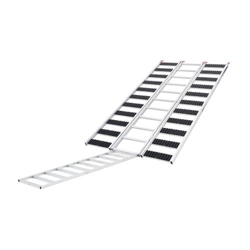 Black Ice 7' 10" Folding Snowmobile/ATV Ramp, Extension, 1,500 lb Cap