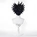 Aadesso Anime JJK Fushiguro Megumi Sukuna Short Black Cosplay Wig Synthetic Hair Hallween Christmas Party Wigs for Men