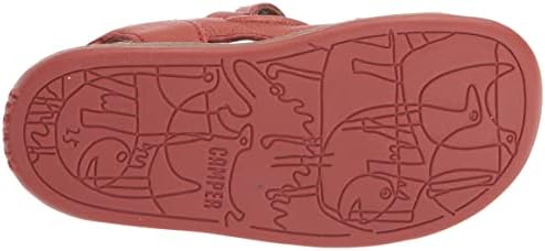 Camper Kids Boy's Slingback Flat Sandal, Medium Red, 6 Toddler | Image 3
