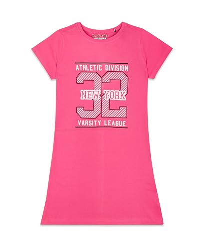 Image of Real Basics Women's Cotton Printed Knee Length Nightdress