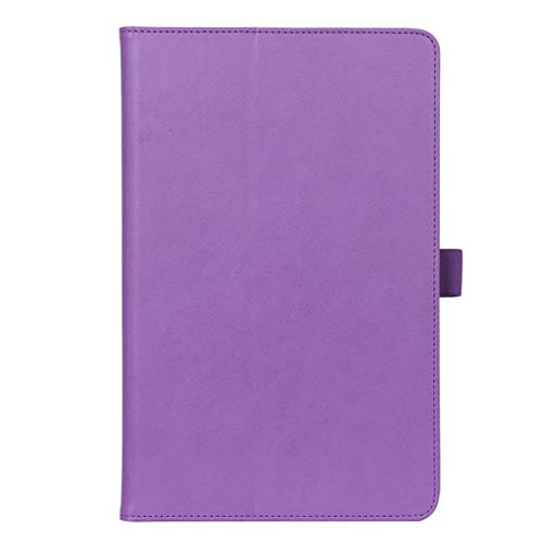 ISIN Premium PU Folio Funda Case Cover Carcasa para 10,4 Pulgadas Samsung Galaxy Tab S6 Lite SM-P610 SM-P615 (No para Tab S6 SM-T860 T865,S6 5G SM-T866) Android Tablet PC(Morado)
