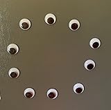 Magnet Valley 8 Pieces Magnetic Googly Eye Magnets 2" Diameter (Not for Plants)