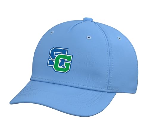 St. Georges Technical High School Hawks Adjustable Printed Baseball Hat, Light Blue