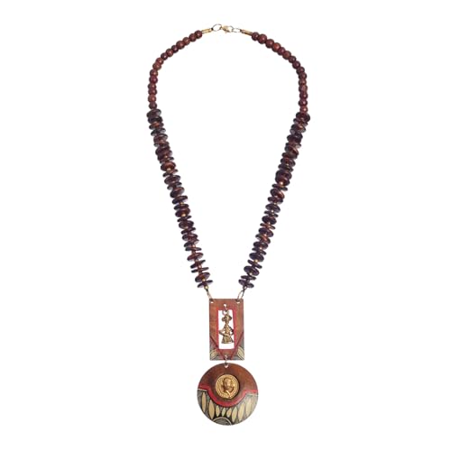 Image of AAKRITI ART CREATIONS Handcrafted Tribal Dhokra & Royal Brass Necklace Collection | Queen, Cleopatra & Heritage-Inspired Statement Jewelry | Artisan Ethnic Necklaces for Women