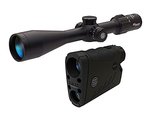 Sig Sauer BDX Combo Kit, KILO2400BDX Rangefinder - SIERRA3BDX 6.5-20x52mm Riflescope
