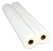 USI WrapSure Standard Thermal Roll Laminating Film, 1 Inch Core, 3 Mil, 25 Inches x 250 Feet, Clear, Gloss Finish, 2-Pack