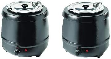Glenray 1021805 Soup Kettle, 400W, 10.5 sq. ft, Black (2)