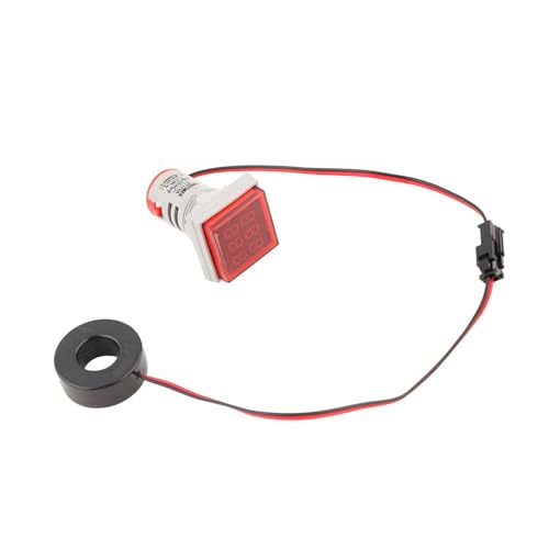 Indicador Digital de Medidor de Corrente de Tensão AC Com Display LED 22mm Indicador do Medidor 0-10