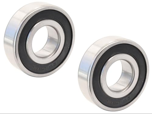 SECURA 2x Kugellager (Messerturm) kompatibel mit Power Garden PGR 96 13CH761F623 Rasentraktor