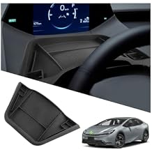 2023-2026 Toyota Prius Behind Screen Organizer for Toyota Prius Liftback Accessories Silicone Dash Storage Tray Compatible with 2023 2024 2025 2026 Toyota Prius Limited/LE/XLE/NightshadeUpgraded
