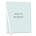 C-Line Report Covers with Binding Bars, Clear Vinyl, White Bars, 8.5 x 11 Inches, 50 per Box (32557)
