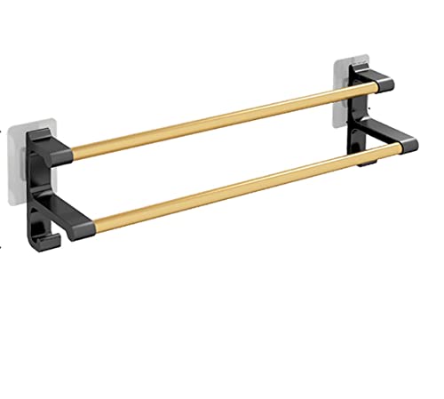 Porte-serviette murale en acier inoxydable pour serviette de bain LWX - 5