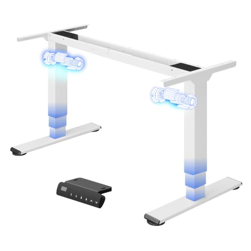 FLEXISPOT Höhenverstellbarer Schreibtisch Gestell mit Dual-Motor – Ansicht 1