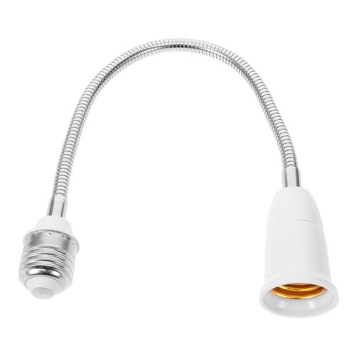 BUGUUYO E27���C�g�\�P�b�g�G�N�X�e���_�[ �t���L�V�u���z�[�X�� �d���\�P�b�g������ 395mm �Ɩ����p�ϊ��A�_�v�^�[ DIY�Ɩ��A�N�Z�T��