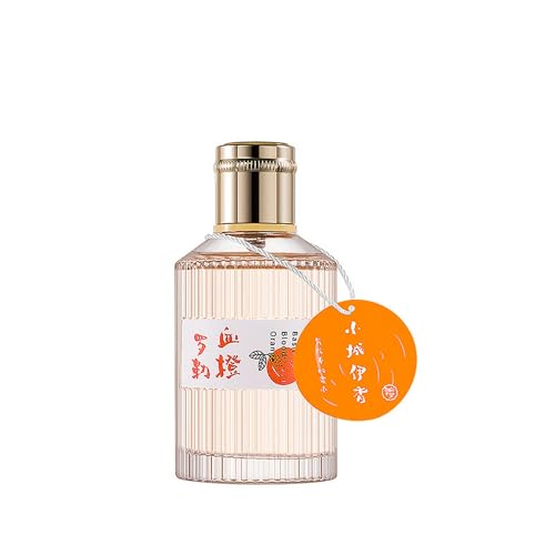 Romantic Perfume Watermelon Strawberry Fresh Fragrance Maiden Natural Lasting Student Eau de Toilette 1.7 Fl Oz (50ML, orange basil)