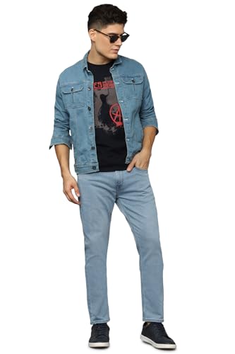 Image of Louis Philippe Men's Slim Fit Jeans