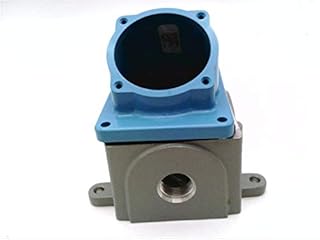 MELTRIC 61-3A053-080-12 Metal, 1/2IN NPT Entry, Junction Box, W/Nylon Angle, H X W X D 4.65 in X 4.65 in X 4.45 in