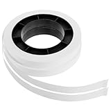 ABOOFAN 2 Rollen Money Bands Papierbanderolen für Geldscheine Weiße Geldumschläge Strapazierfähige Banknotenbänder zum Bündeln von Bargeld für Banken und Finanzinstitute