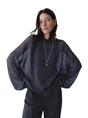 Midnight Navy Micro Sequins