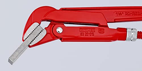 Knipex Giratubi Con Ganasce A 45° Rossa, Verniciata A Polvere 570 Mm 83 20 020 - 4