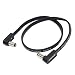 EBS Flat Power Cable, Right Angle, 15