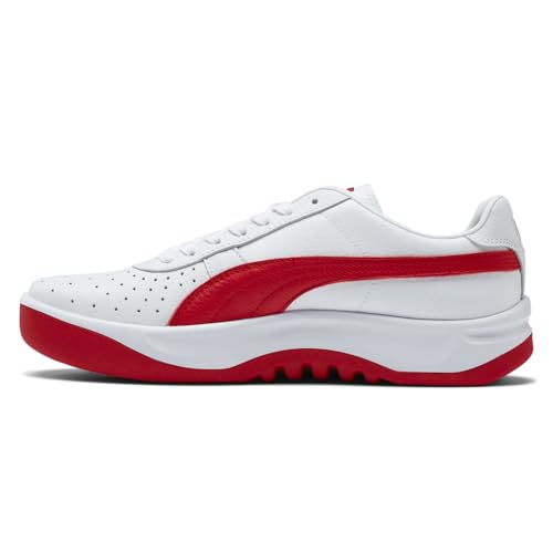 PUMA PUMA Men's Gv Special Sneaker, Puma White / Ribbon Red, 11.5
