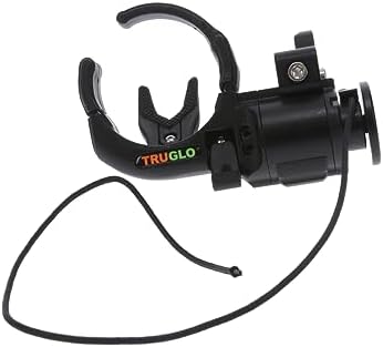 TRUGLO Hyper Strike Click-Up Drop-Away Cable-Driven Archery Black Arrow Rest – Quiet Full-Arrow Containment – Left & Right-Handed Options