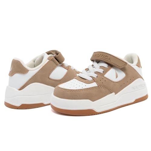 Image of Nautica Kids Adjustable Strap Shoes | Comfortable Casual Sneakers for Boys and Girls, Toddlers & Little Kids