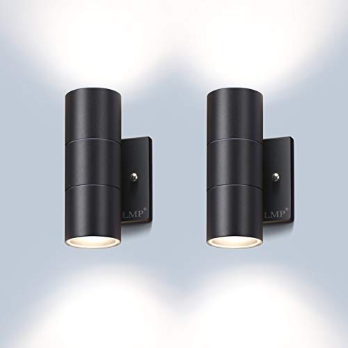 Image of LMP Modern Outdoor Wall Light, Aluminum IP65 Waterproof Porch Light