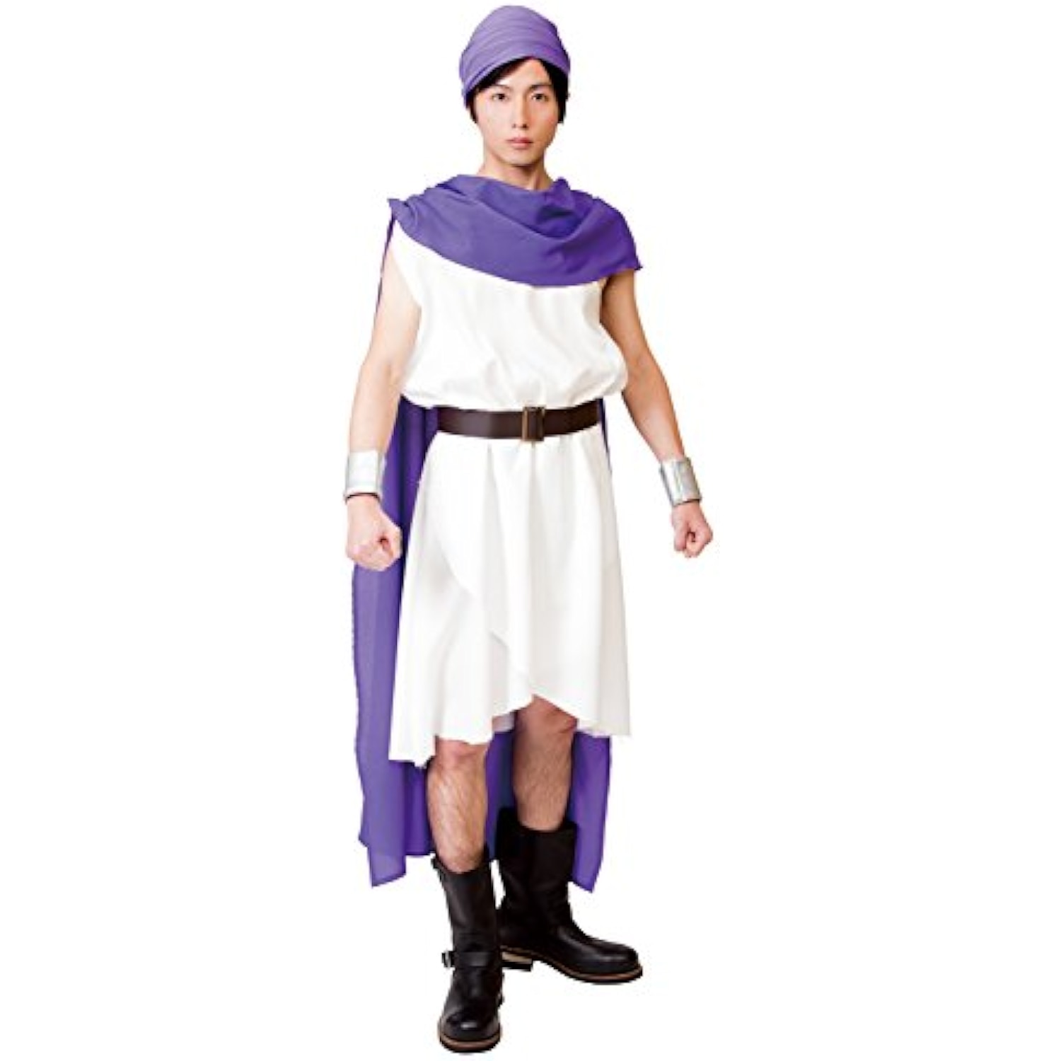 クリアストーン(Clearstone) なりキャラ研究部 コスプレ ハロウィン 勇敢な旅人 ユニセックス パープル 詳細画像1