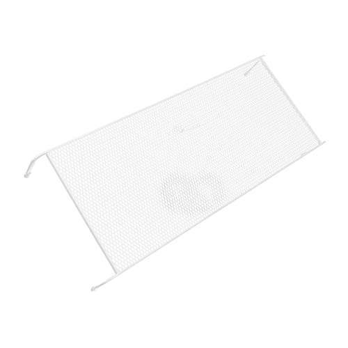 OFFIGAM Soporte Metálico para Monitor Transparente Elevador Ergonómico para Ordenador Portátil Organizador de Escritorio Multifuncional para Oficina y Hogar