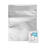 PackFreshUSA: 50 Pack - 5 Mil - One Gallon Heavy Duty Mylar Bags (10