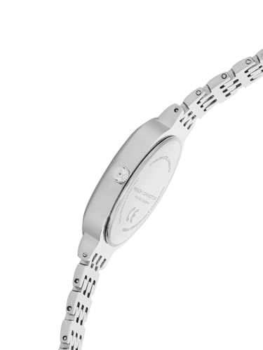 Image of French Connection Sunray Burgundy Oval Dial with Stainless Steel Strap Watch for Womens - FCN0130SM