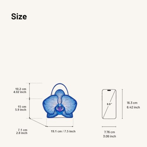 Image of JW PEI Women's Flora Orchid Shaped Top Handle Bag