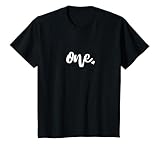 1st birthday shirt for girls 1 | age 1 age one gift ideas maglietta