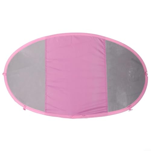 Sombras de anillo de natación, parasoles circulares de natación, pantalla plegable para anillo de natación, cubierta plegable para anillo de natación con bolsa de cremallera de polietileno, brida de