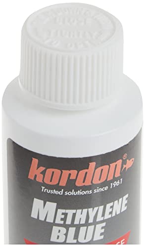 Kordon Methylene Blue Disease Preventative – Safe For Freshwater & Saltwater Aquariums, Prevents Fungal Infections & Treats Parasites, Reduces Fish Stress, 4-Ounces #TOP4