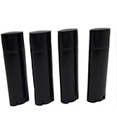 FZBNSRKO 5ml 50 Pcs Empty Oval Deodorant Lip Balm Tubes Twist-up Refillable Mini Size Containers ...