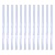 Generic Reflektierende Tachometer, 12 Streifen, reflektierend, für Foto, Tachometer, digital, selbstklebend, reflektierend (Silber)